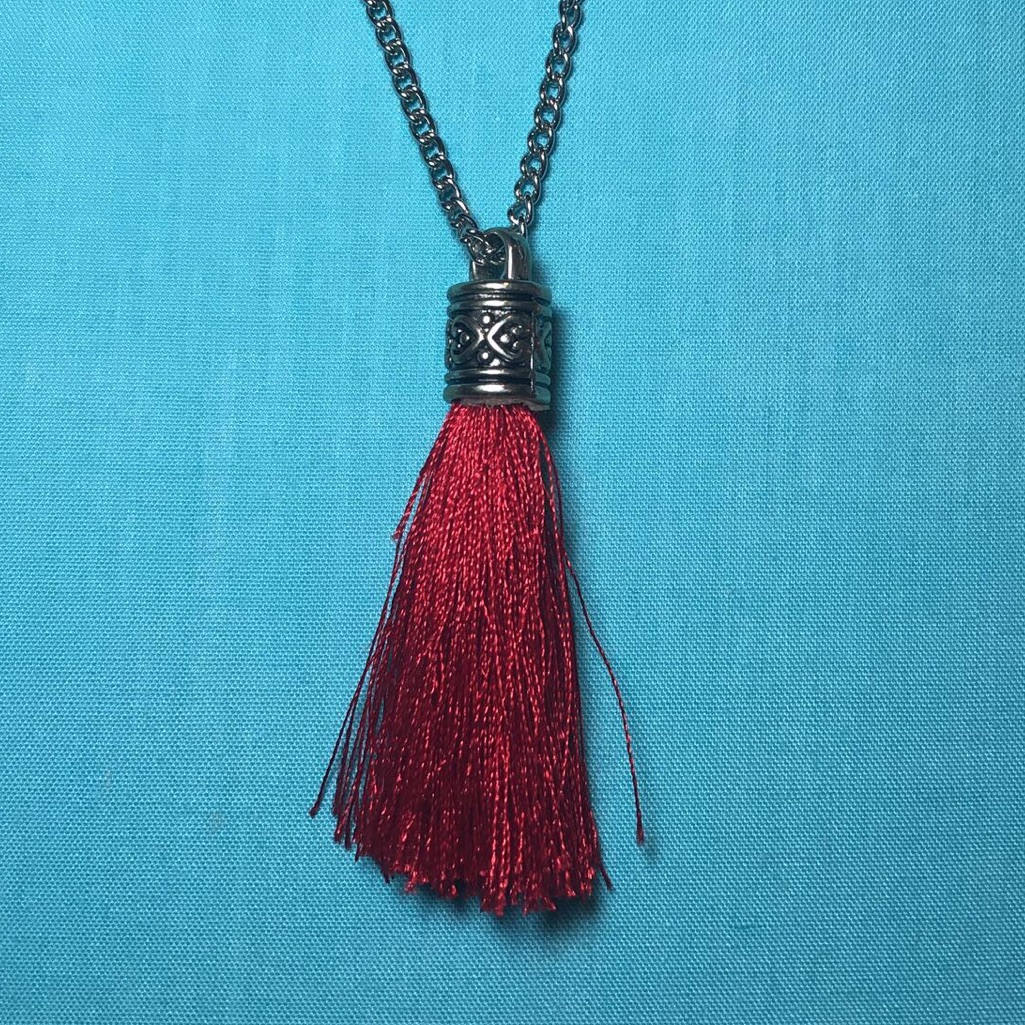 Red String Necklace